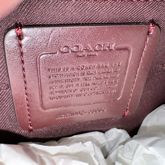 Coach Dreamer Mixed 33094 Leather Heather Grey/ Silver Bag - Picture 6 of 11